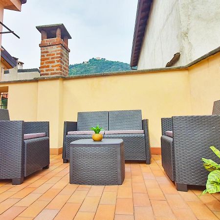 King Como Lake Center 9 Posti Letto- Grande Terrazza - 2 Bagni Privati Eksteriør billede
