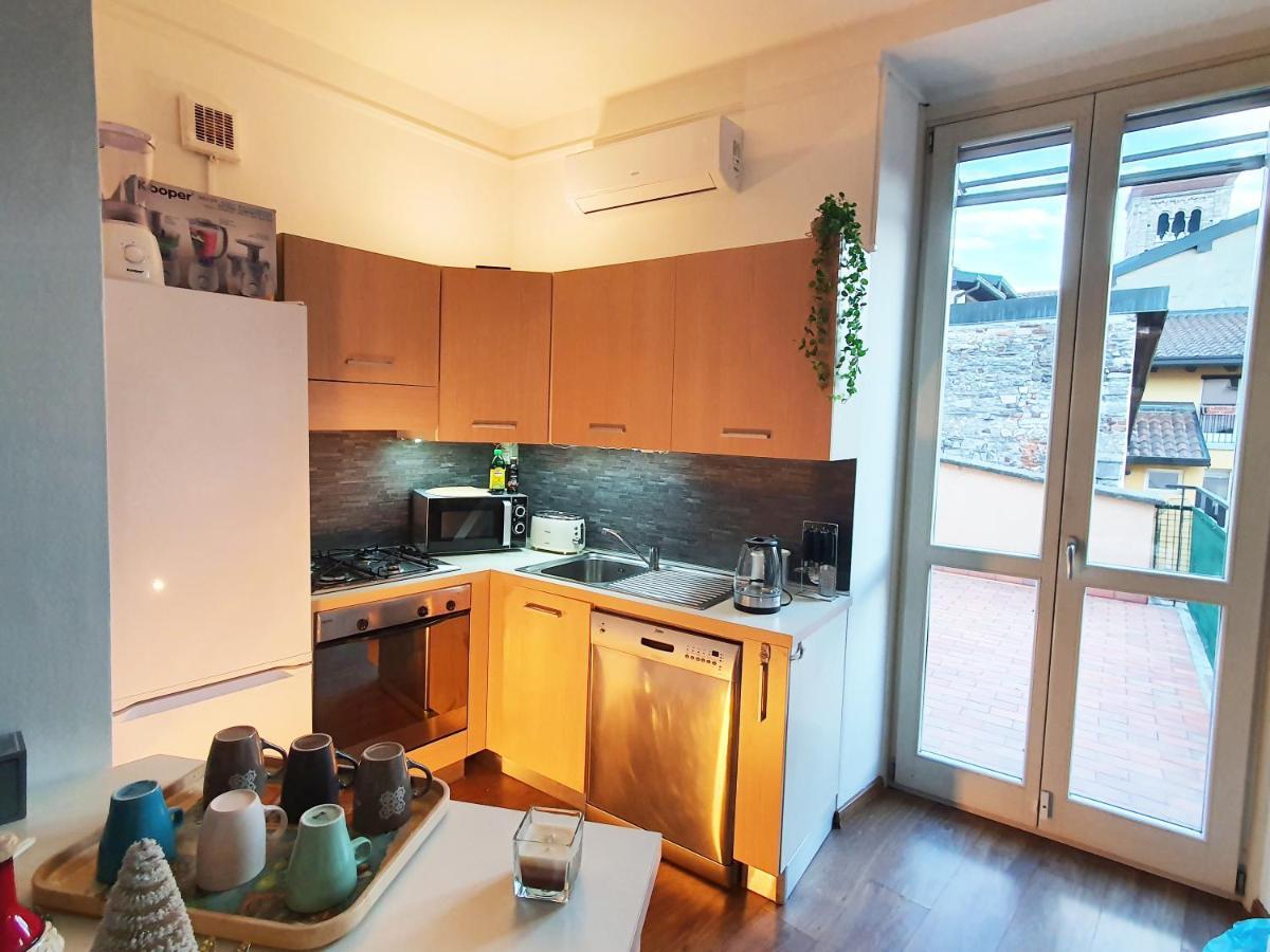 King Como Lake Center 9 Posti Letto- Grande Terrazza - 2 Bagni Privati Eksteriør billede