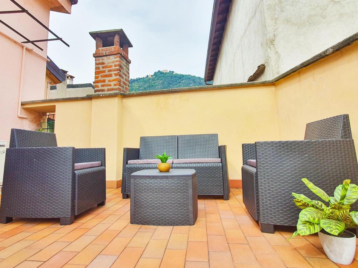 King Como Lake Center 9 Posti Letto- Grande Terrazza - 2 Bagni Privati Eksteriør billede